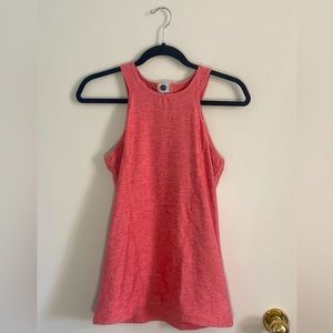Oiselle Pink Fitness Tank Top Size 8